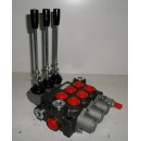 Spool 3 Hydraulic Control Valve Double Acting 1/2 40 litres